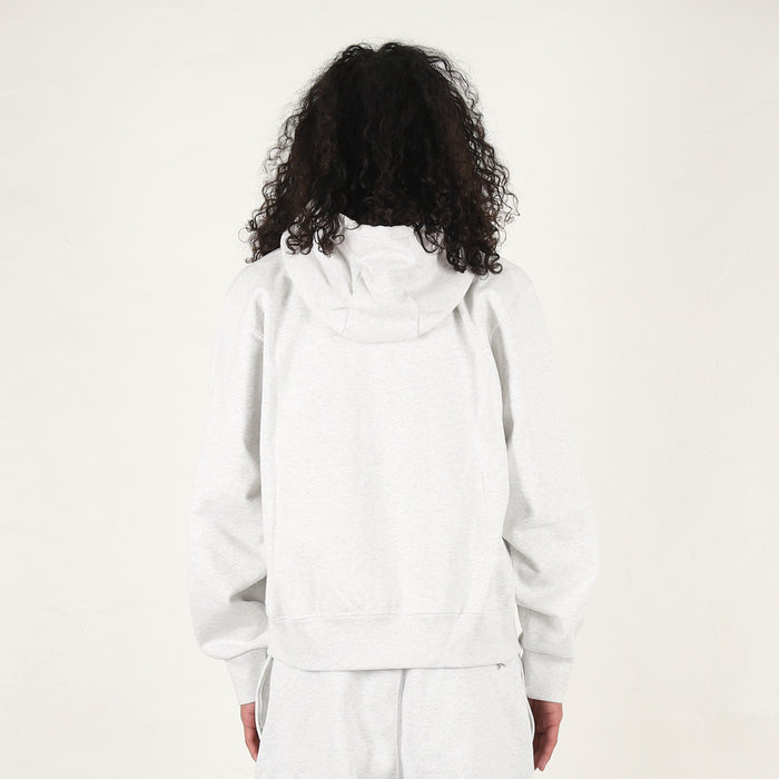 Nike 560 Fleece FZ Hooded Sweat - Birch Hthr