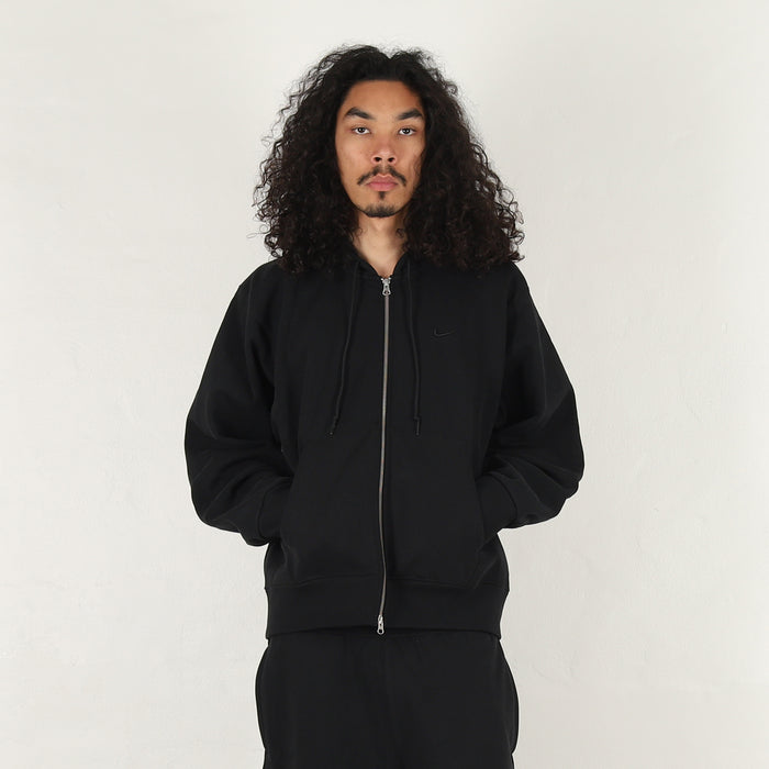 Nike 560 Fleece FZ Hooded Sweat - Black