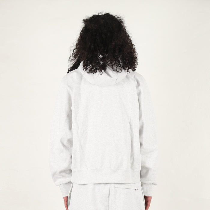 Nike 560 Fleece Hooded Sweat - Birch Heather