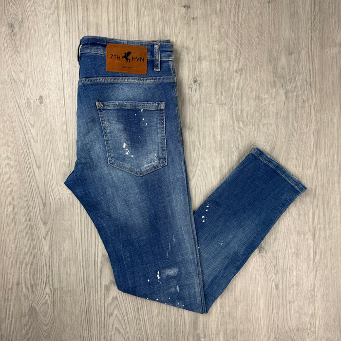 7TH HVN Slim Jeans - Blue