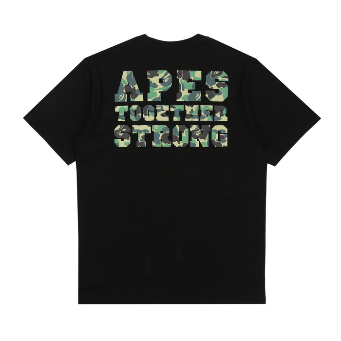 ABC Camo College Ats T-Shirt - Black/Green