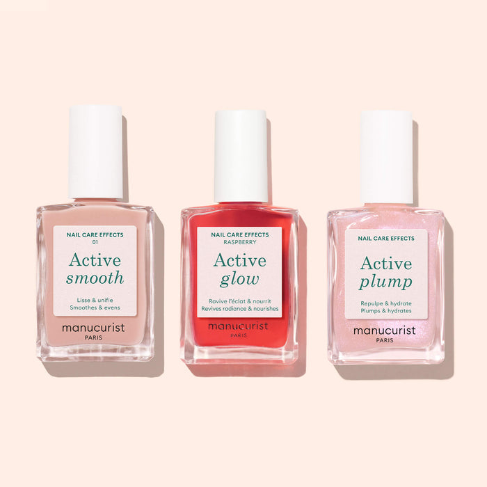Trio Smooth 01 + Raspberry + Plump