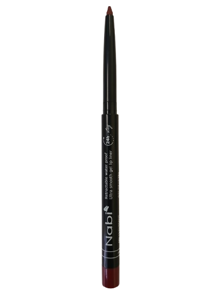 AGL15 CURRANT Up to 24H Waterproof Retractable Gel Lip Liner Pencil with Sharpener Matte Finish