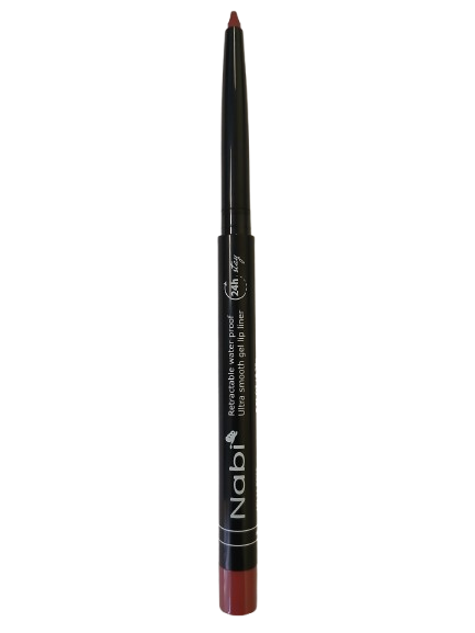 AGL16 ROSE Up to 24H Waterproof Retractable Gel Lip Liner Pencil with Sharpener Matte Finish