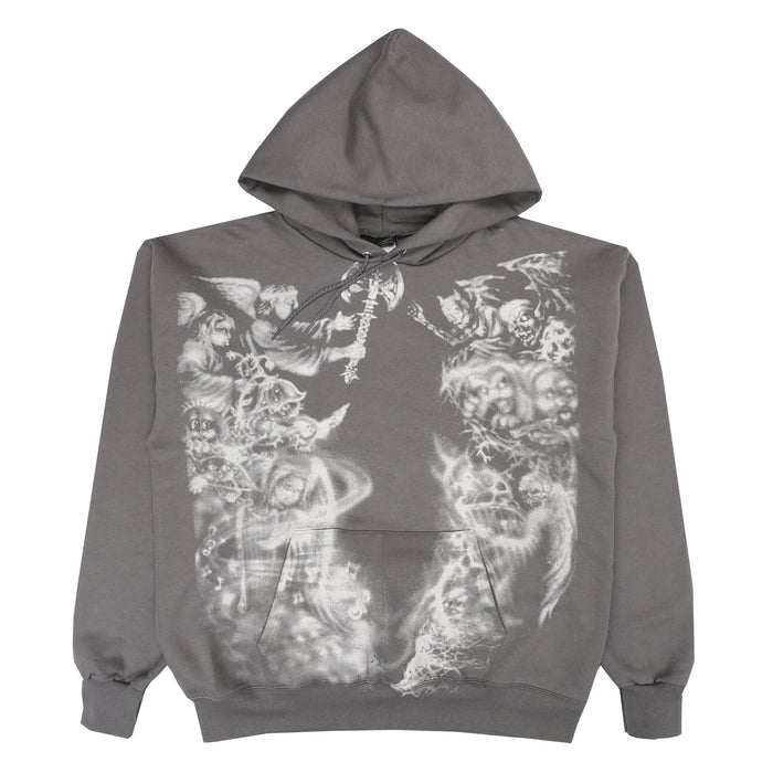 Airbrush Hoodie - Grey