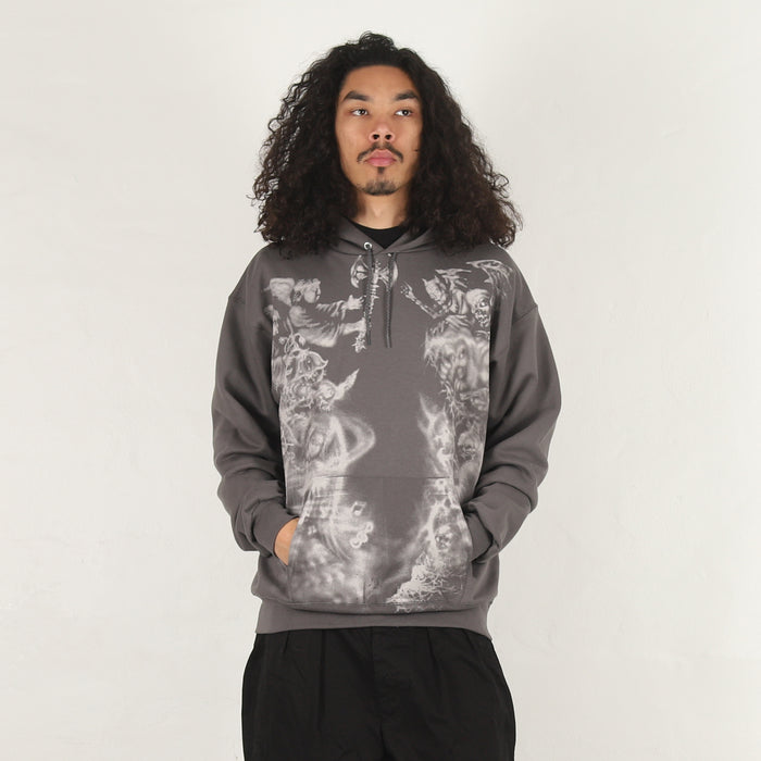 Airbrush Hoodie - Grey