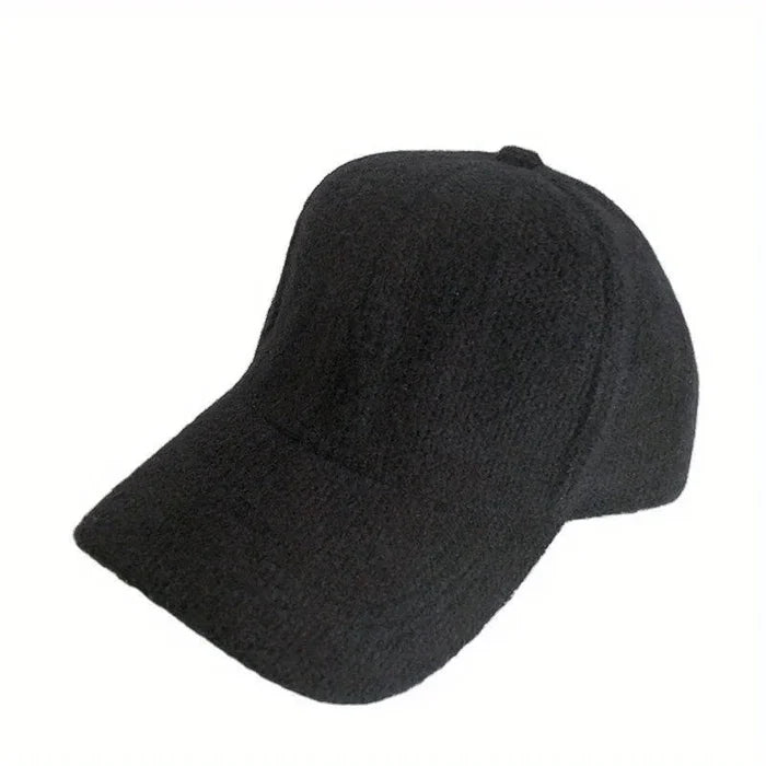 Alissa minimalist baseball cap with adjustable back strap in white, pink, black and khaki