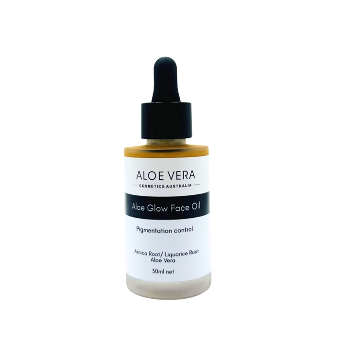 Aloe Glow Face Oil | Pigmentation Control | Amica Root & Liquorice Root (Fragrance free)