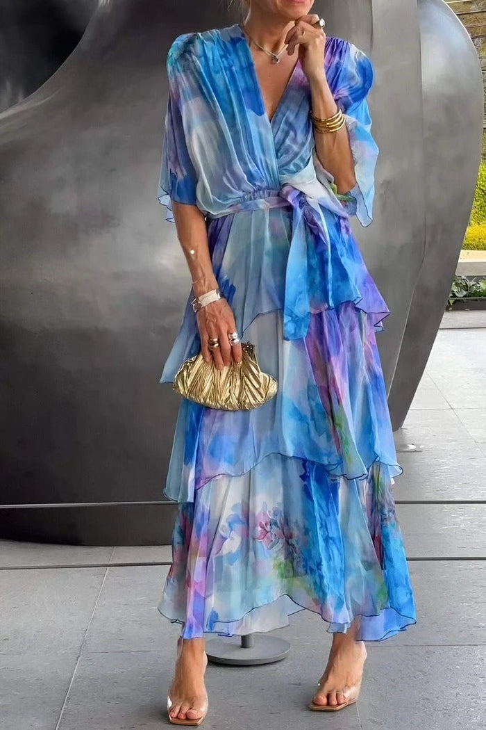 Amalia | Elegant Bohemian Maxi Dress