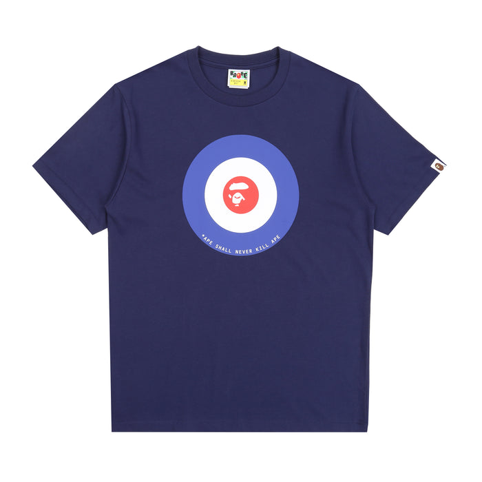 Ape Target T-Shirt - Navy