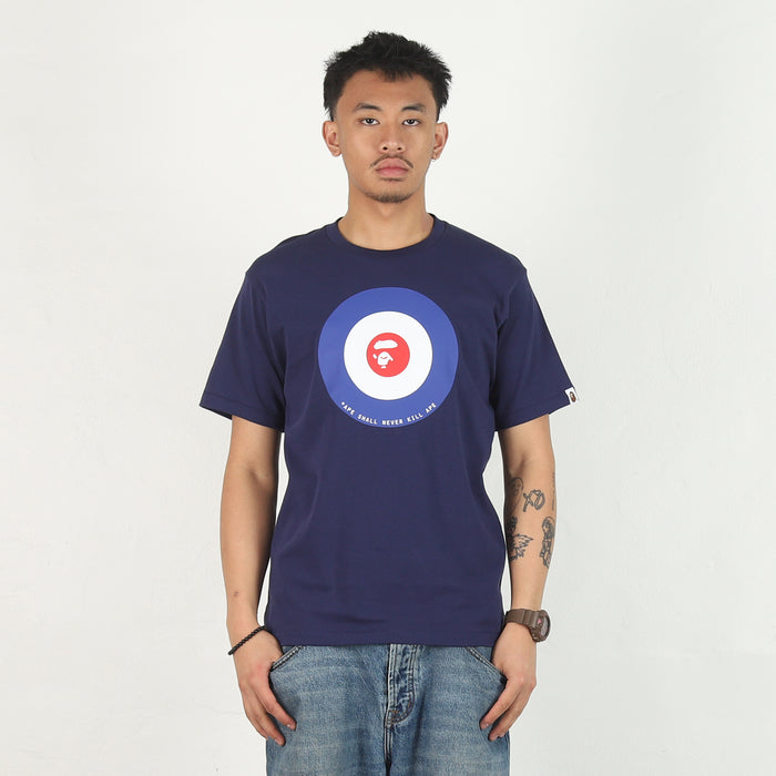 Ape Target T-Shirt - Navy