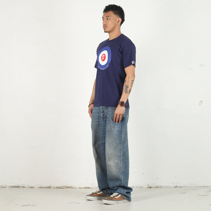 Ape Target T-Shirt - Navy