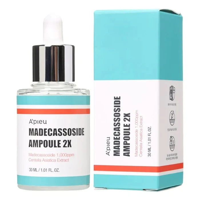 A'PIEU Madecassoside Ampoule 2X سيروم البشرة بالماديكاسوسايد المهدئ من ايبيو