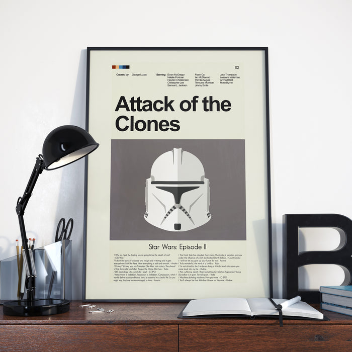 Attack of the Clones (Star Wars Episode II) | DIGITAL ARTWORK DOWNLOAD