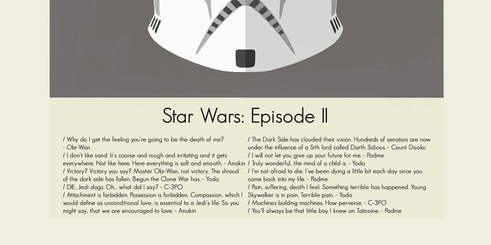 Attack of the Clones (Star Wars Episode II) | DIGITAL ARTWORK DOWNLOAD