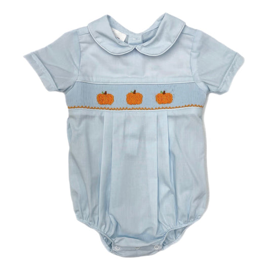 Baby Blessings Pumpkins Levi Bubble-Blue