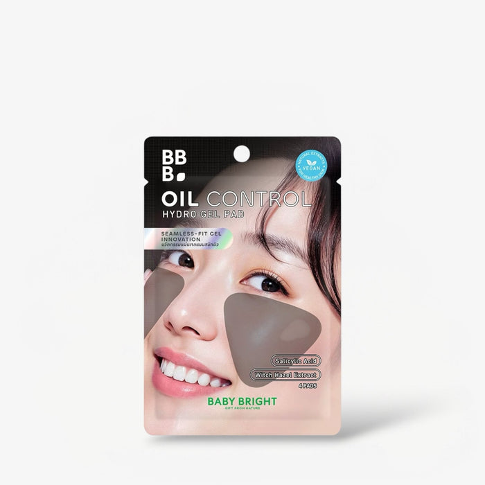 Baby Bright Oil Control Hydro Gel Pad (4 Pads) وسادة هيدروجيل للتحكم في الزيت من بيبي برايت - Princess Cosmetics Qatar