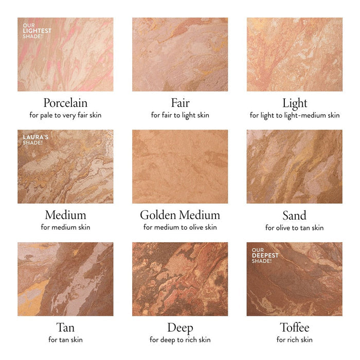 Baked Balance-n-Brighten Color shade descriptions