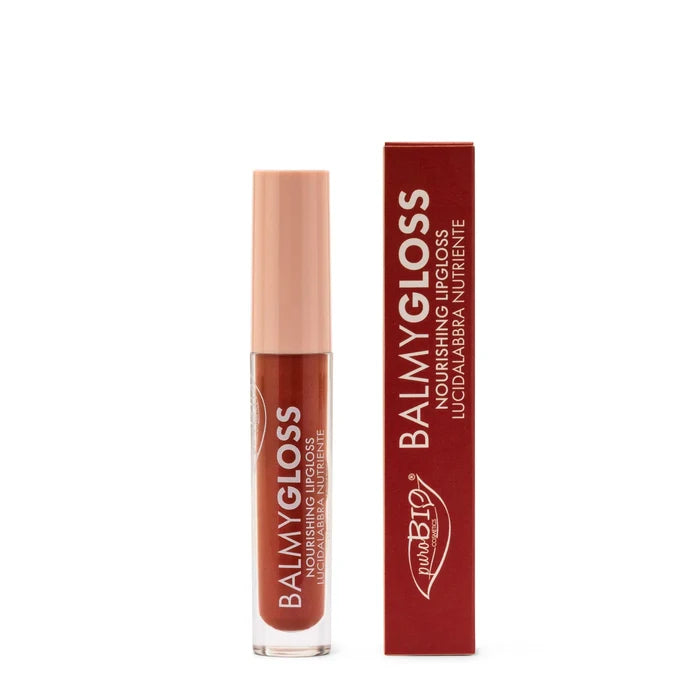 BALMY GLOSS - NOURISHING LIP GLOSS n. 02 - Bright warm nude