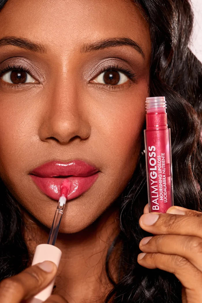 BALMY GLOSS - NOURISHING LIP GLOSS n. 05 - Vibrant intense pink