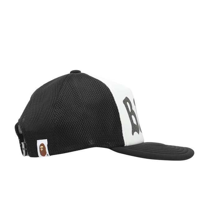 Bape Glitter Print Mesh Cap - Black