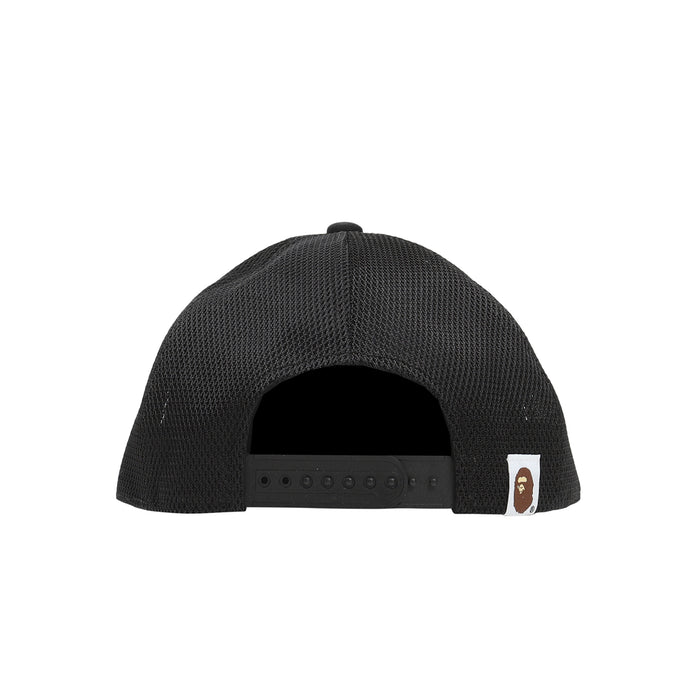 Bape Glitter Print Mesh Cap - Black