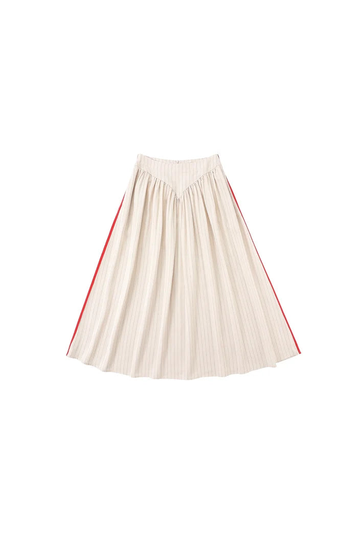 Baseball Stripe Park Skirt