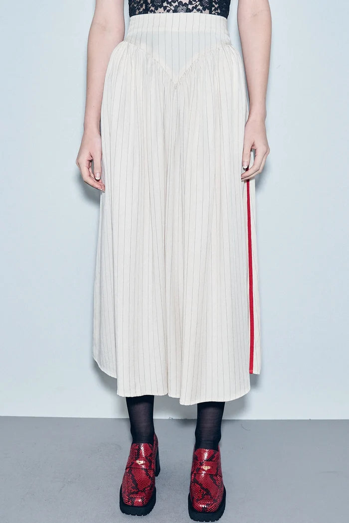 Baseball Stripe Park Skirt