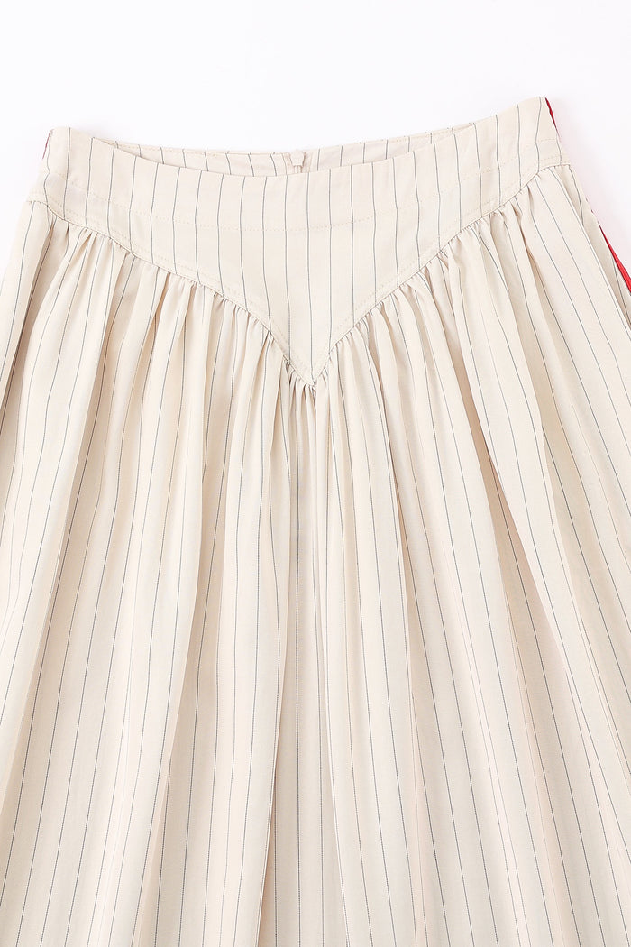 Baseball Stripe Park Skirt