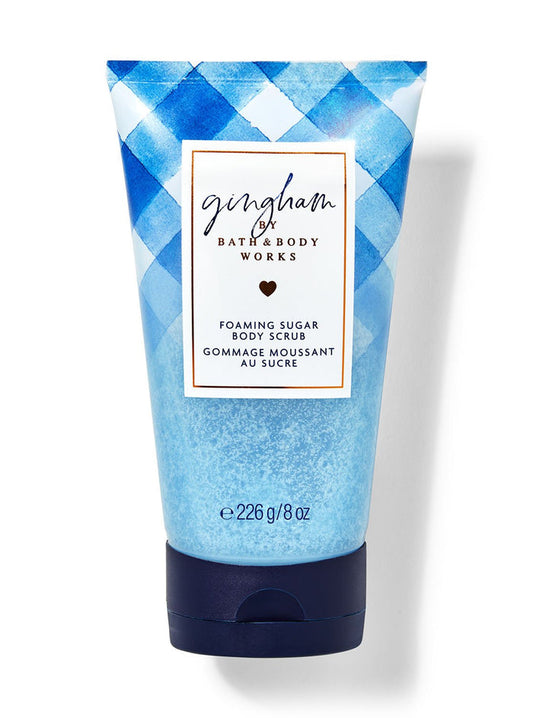 BATH AND BODY WORKS Gingham Foaming Sugar Body Scrub