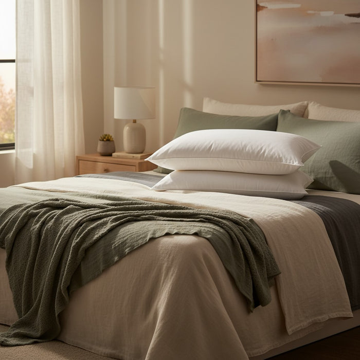 BCL Collection T-180 Cotton Blend Shell  Pillows - Rifz Textiles Inc