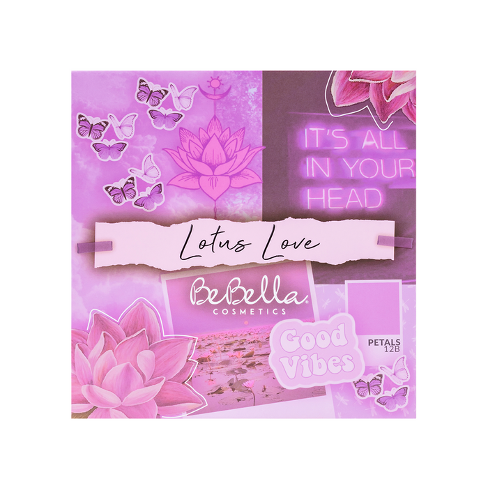BE BELLA Cosmetics Lotus Love Shadow Palette بالت الشدو