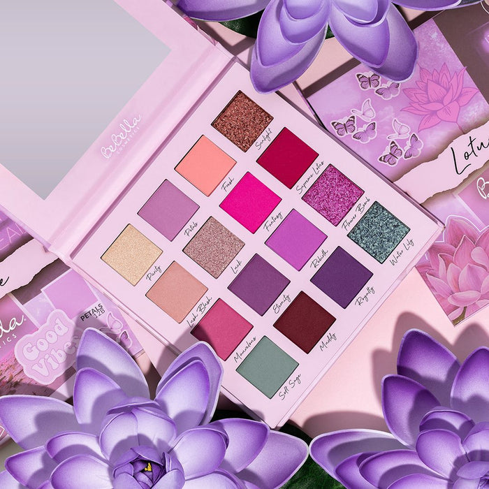 BE BELLA Cosmetics Lotus Love Shadow Palette بالت الشدو
