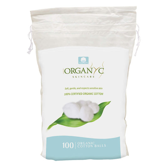 Package of Organyc Beauty Cotton Rounds 100 Pcs