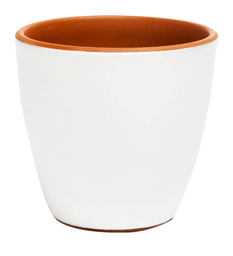 Bell Pot 4.3" White