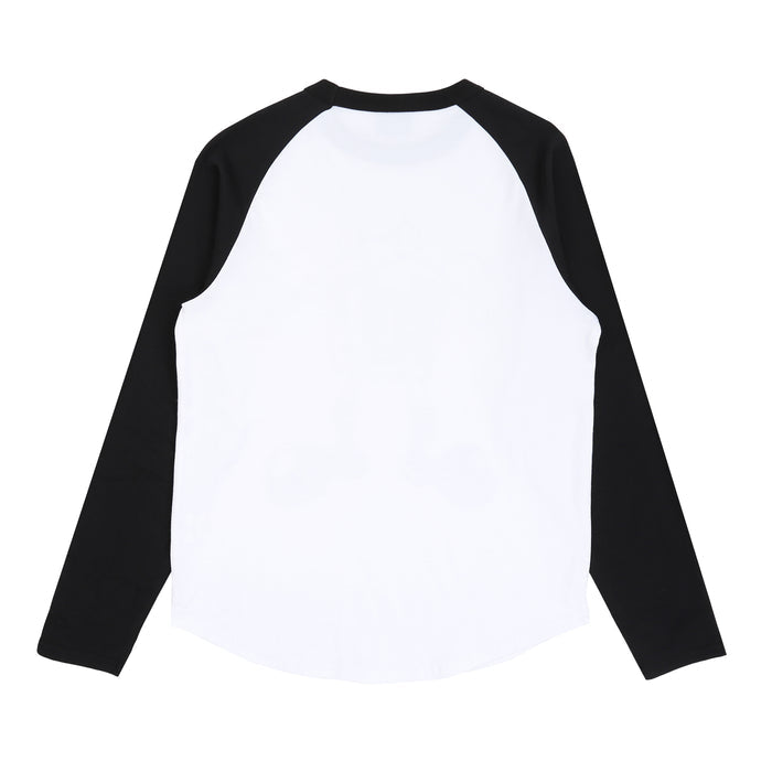 Big Boots Raglan L/S T-Shirt - White