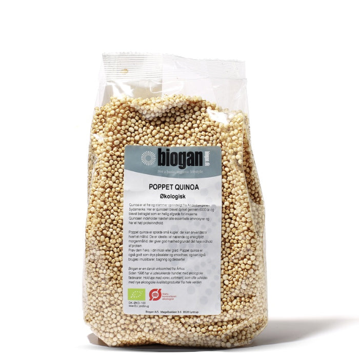 BIOGAN - ØKOLOGISK POPPET QUINOA - 150 g.