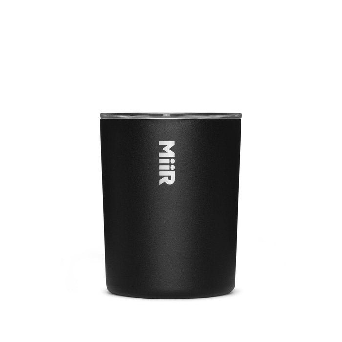 Black 10oz Lowball Glass