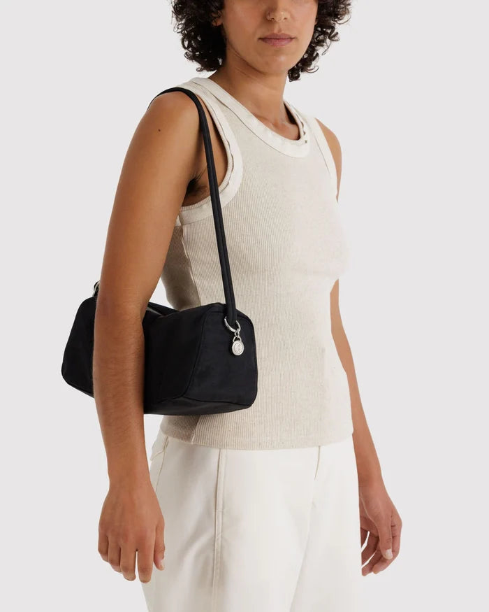Black Nylon Loaf Bag