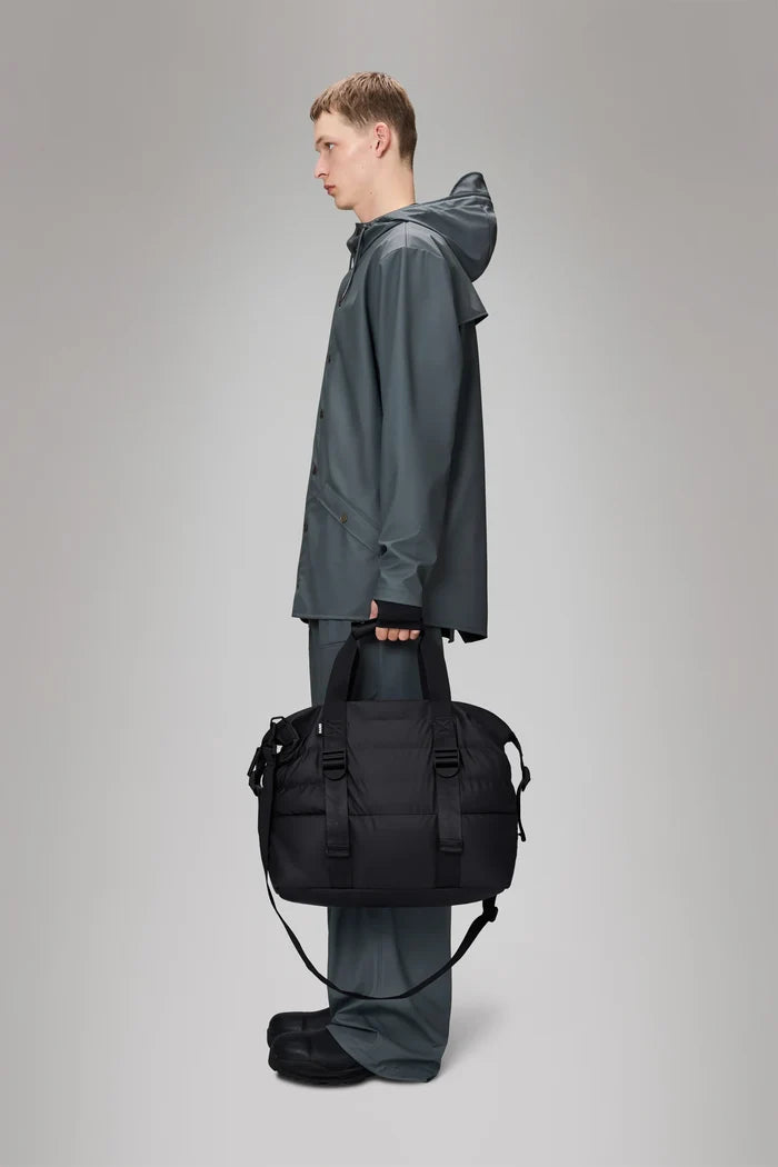 Black Puffer Mix Weekend Bag