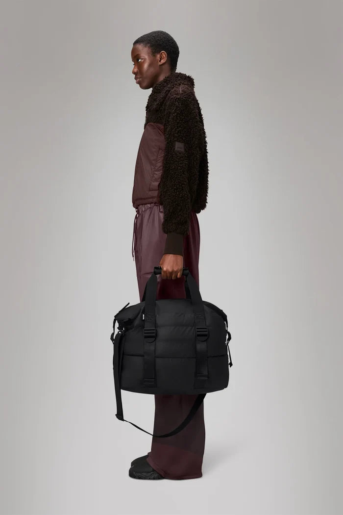 Black Puffer Mix Weekend Bag