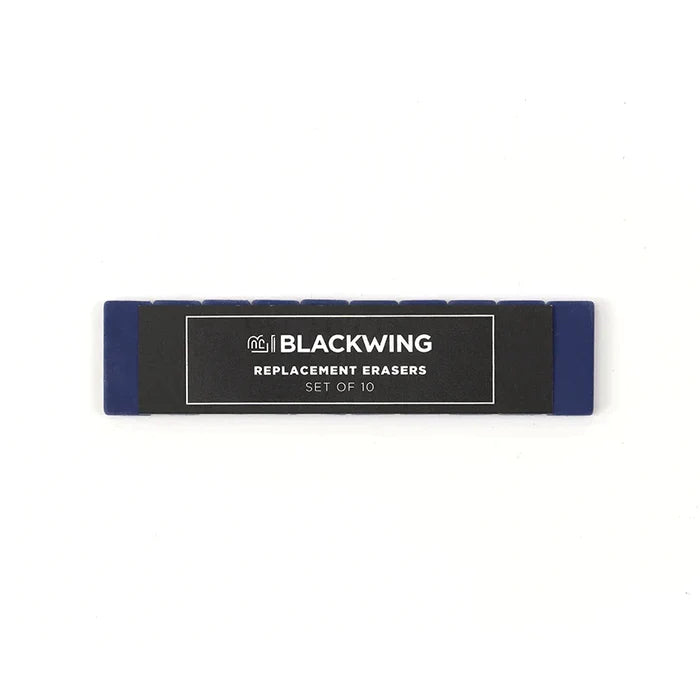 Blackwing Replacement Erasers - Navy Blue