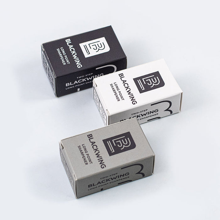 Blackwing Two-Step Long Point Pencil Sharpener - Gray