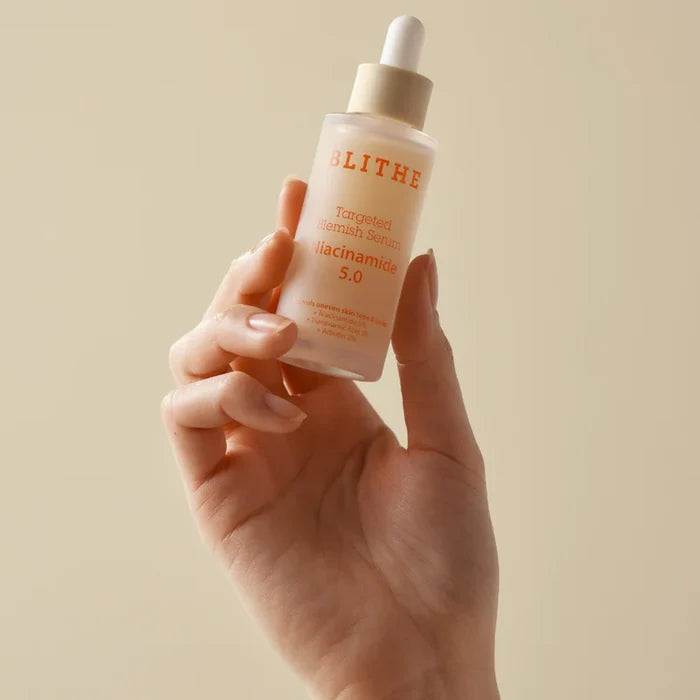 BLITHE Targeted Blinish Serum Niacinamide 5.0 control uneven skin tone & pores سيروم النياسينمايد للبشرة