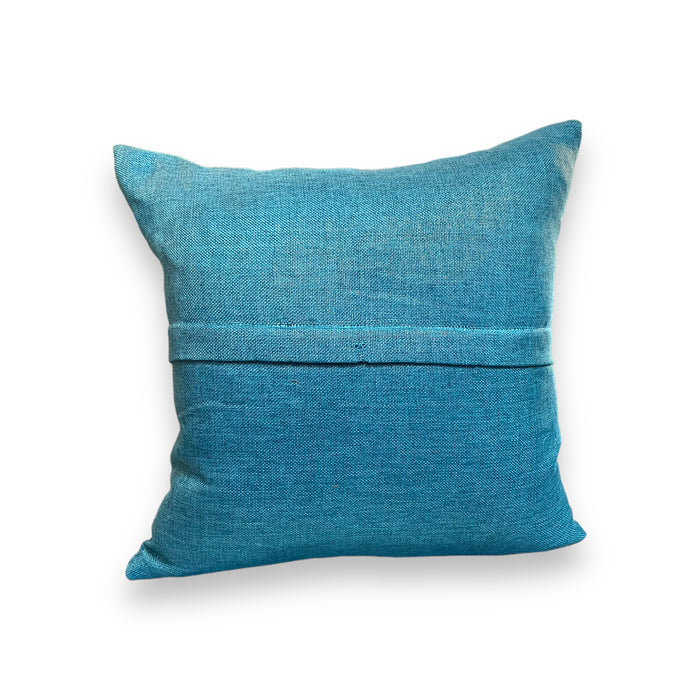 Blue Throw Pillow