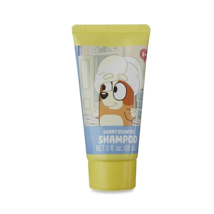 BLUEY Soap & Scrub Bathtscrubby Hook Shampoo & Body Wash بكج الاستحمام للعناية بالجسم للاطفال من بلوي