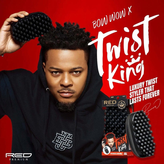 Bow Wow X Twist King Premium Luxury Twist Styler Brush [Mini] #Hs02