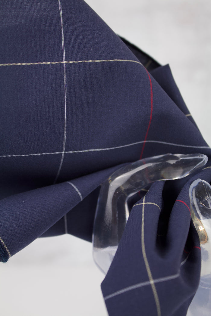 Brooks Handkerchief Set-The Blue Peony-Cotton,Handkerchief