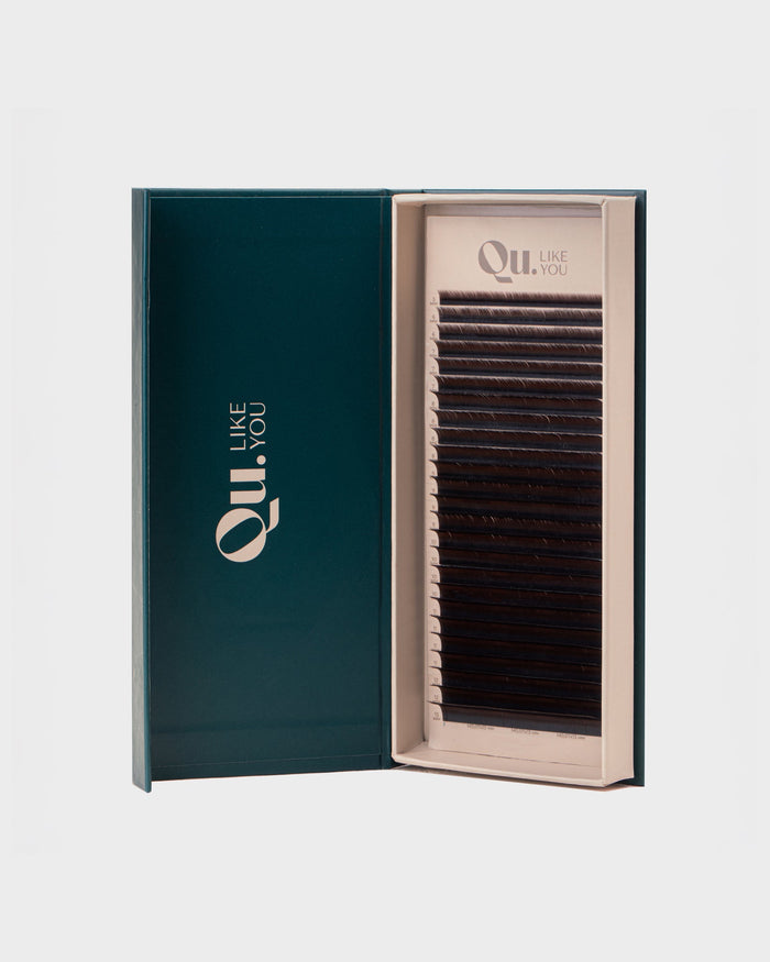 Eyelash Extensions – Café Noir / 25 Lines Qu.Like You