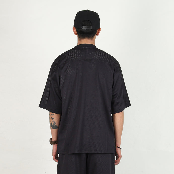 Bulldog Mesh Jersey - Black